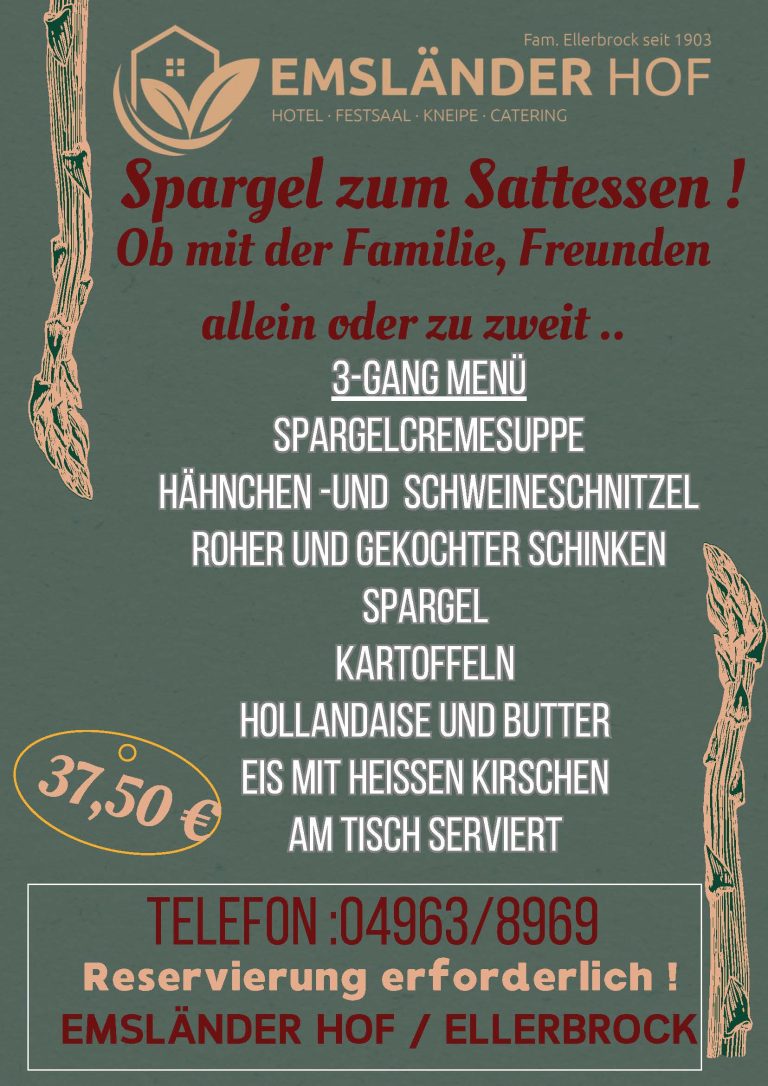 Spargelbuffet