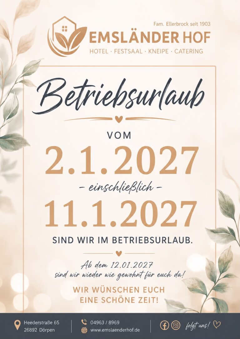 Betriebsurlaub